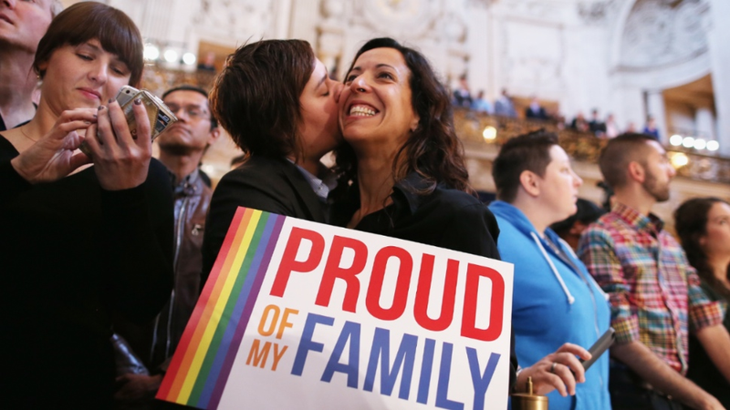 Illustration for article titled Emotional and Poignant Images From Today's DOMA & Prop 8 Celebrations